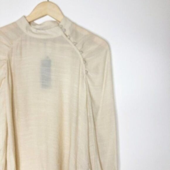 VERO MODA Blouse Rushed Volume Sleeves - Picture 3 of 8